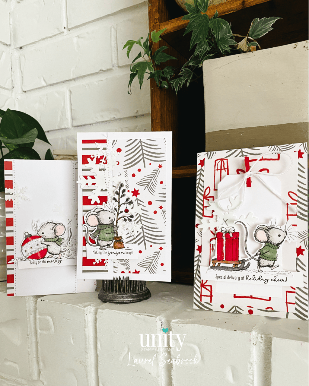 Christmas Card Trio