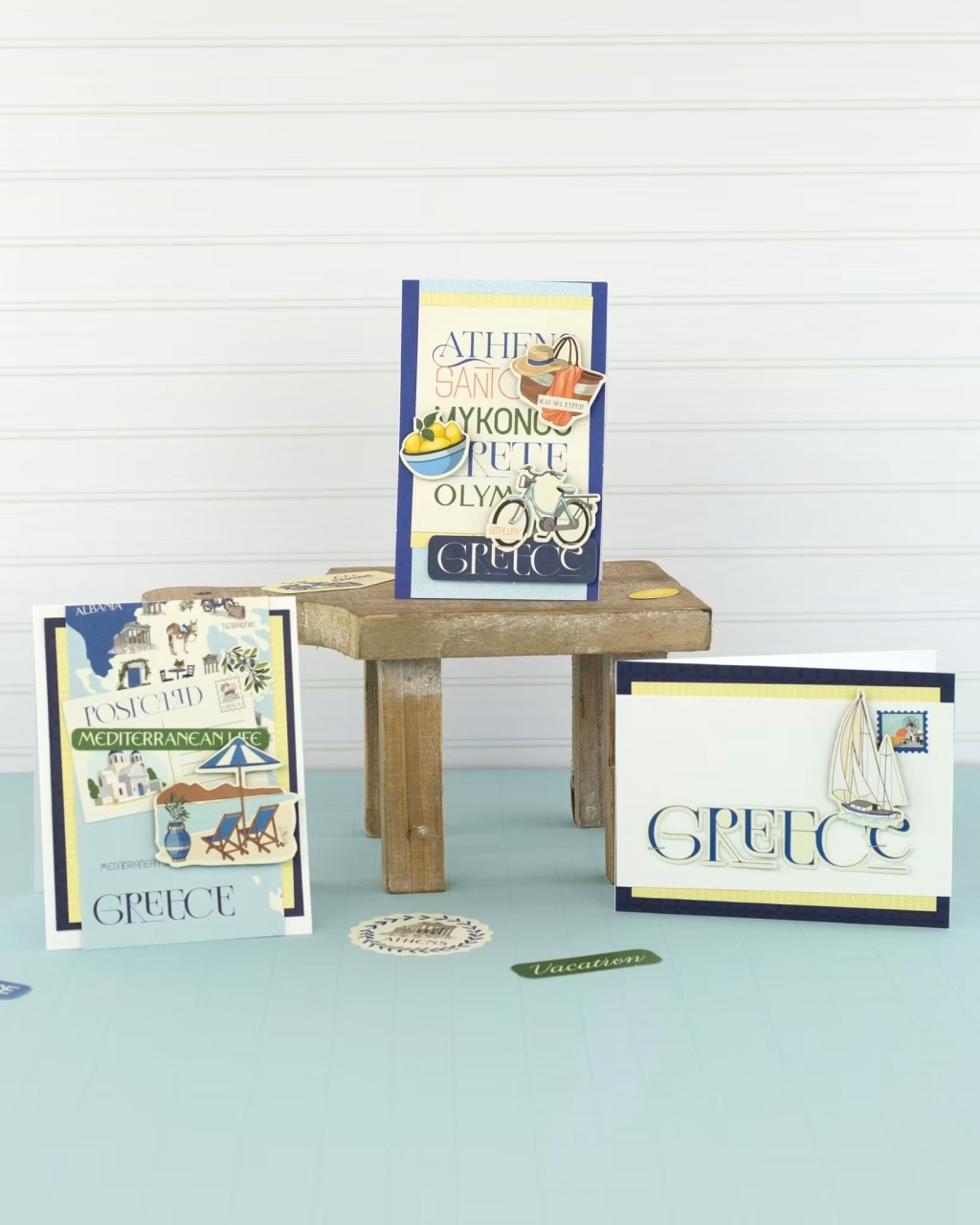 Greece Card Trio